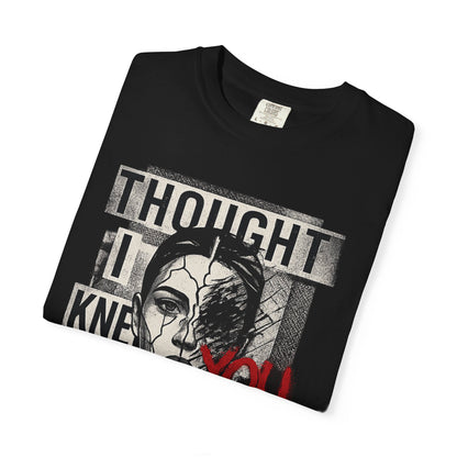 Thought I Knew You Graphic Tee — HollerWay Band Shirt