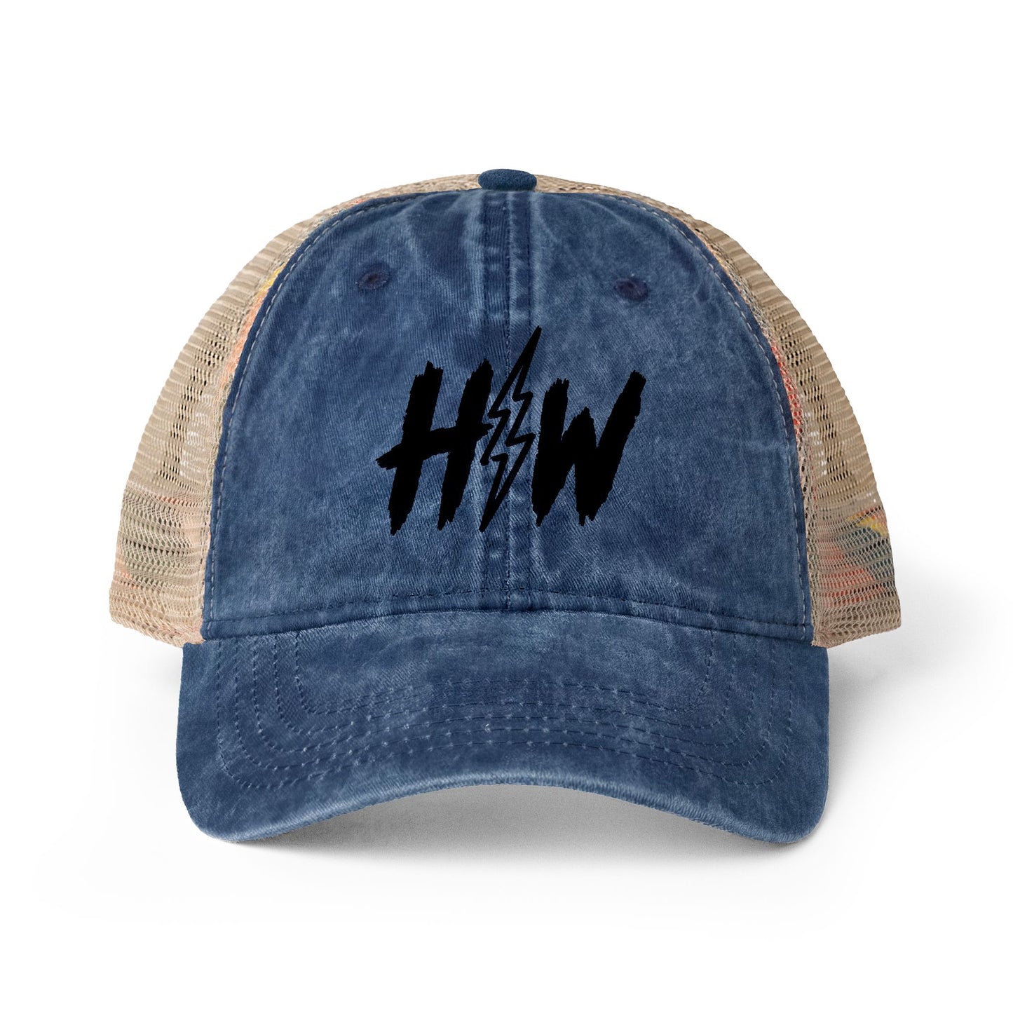 Women's Washed HW Mesh-Back Cap