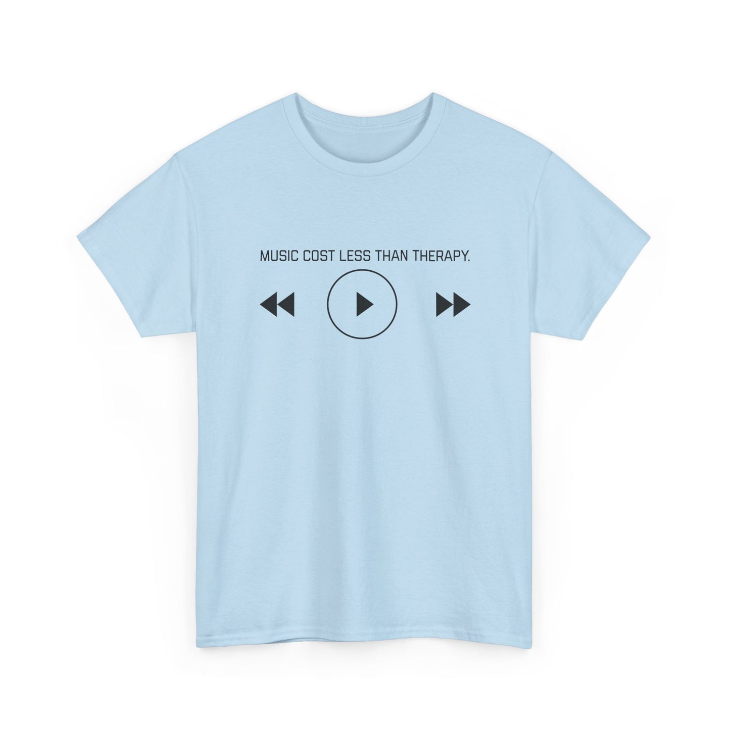 Music Costs Less Than Therapy Tee