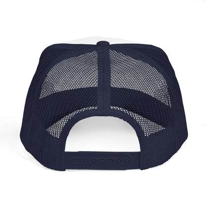 Trucker Cap — Red 'HW' Logo Mesh Hat