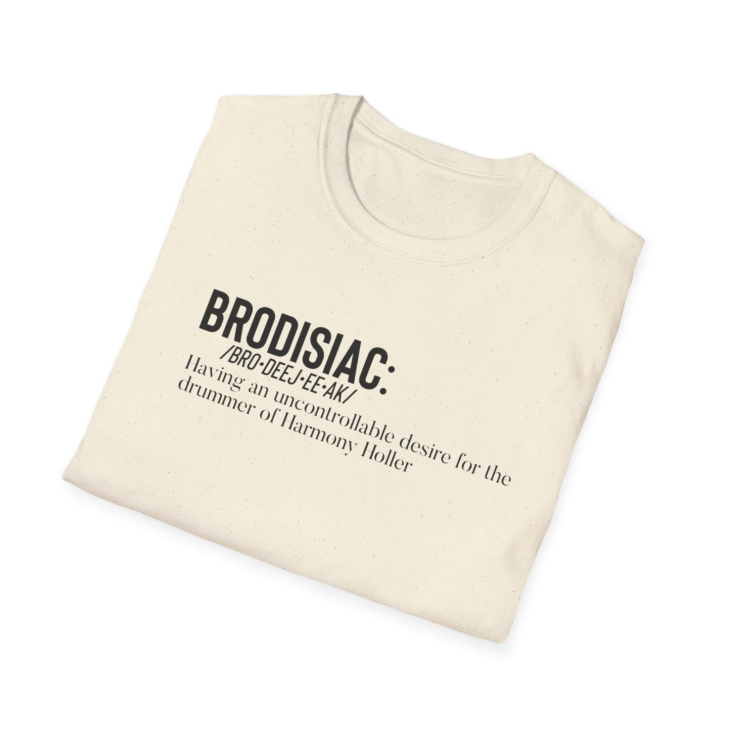 Harmony Holler 'Brodisiac' Graphic T-Shirt — Retro Rock Band Tee