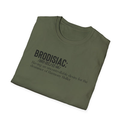 Harmony Holler 'Brodisiac' Graphic T-Shirt — Retro Rock Band Tee