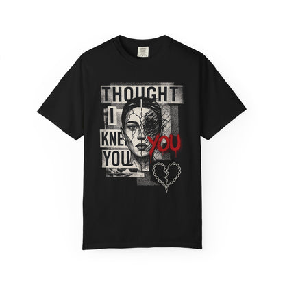 Thought I Knew You Graphic Tee — HollerWay Band Shirt