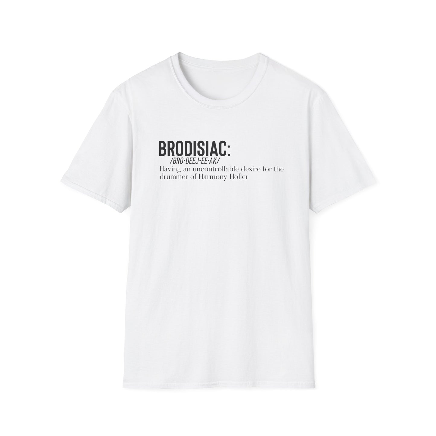 Harmony Holler 'Brodisiac' Graphic T-Shirt — Retro Rock Band Tee