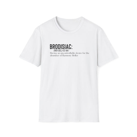 Harmony Holler 'Brodisiac' Graphic T-Shirt — Retro Rock Band Tee