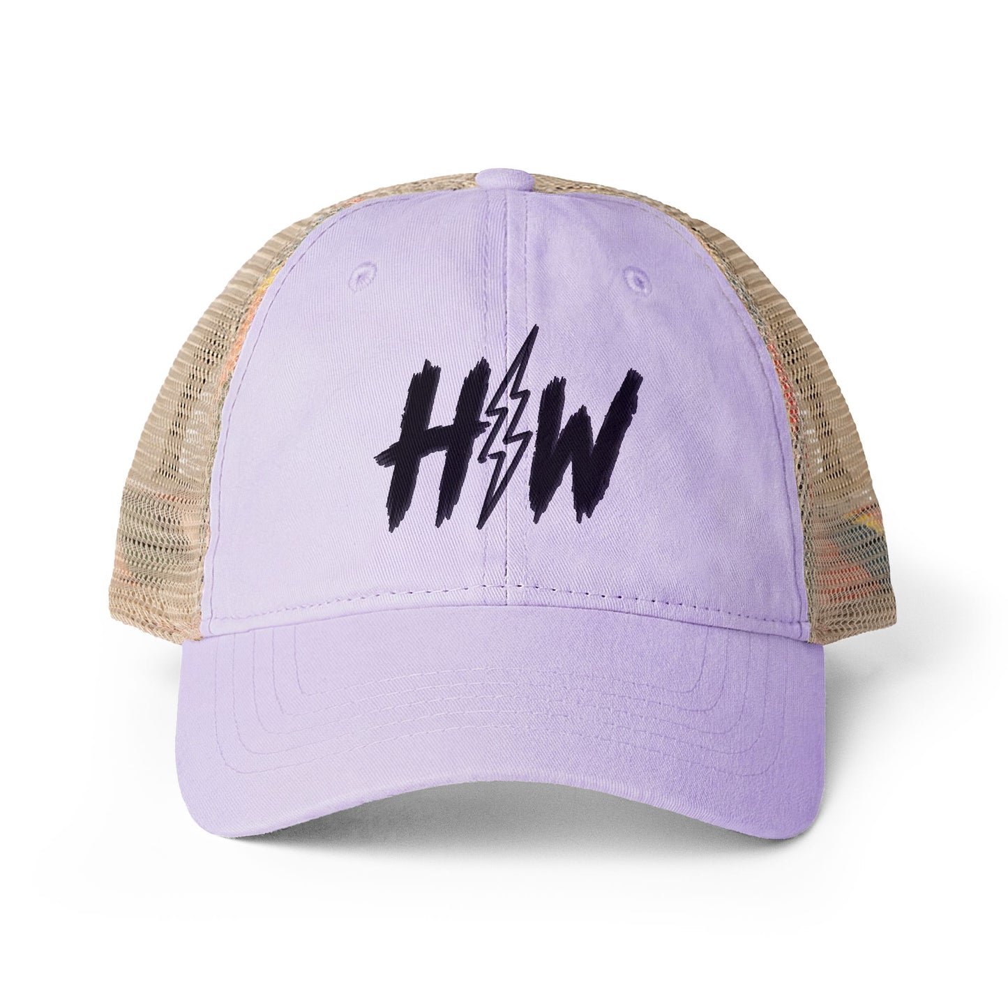 Women's Washed HW Mesh-Back Cap