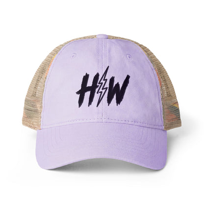 Women's Washed HW Mesh-Back Cap