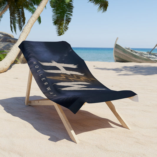 Hollerway Logo Beach Towel