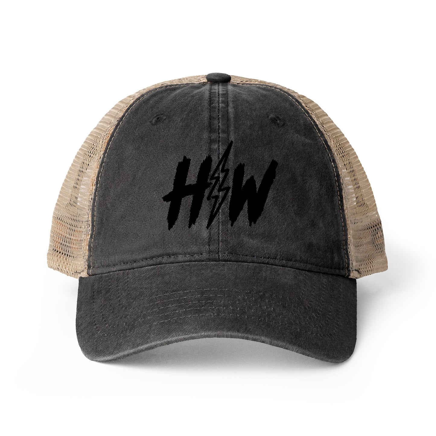Women's Washed HW Mesh-Back Cap