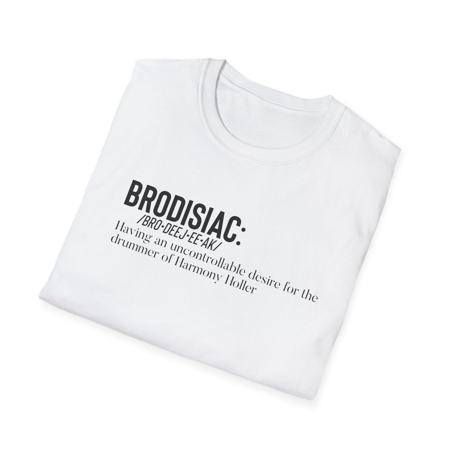 Harmony Holler 'Brodisiac' Graphic T-Shirt — Retro Rock Band Tee