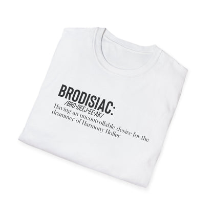 Harmony Holler 'Brodisiac' Graphic T-Shirt — Retro Rock Band Tee