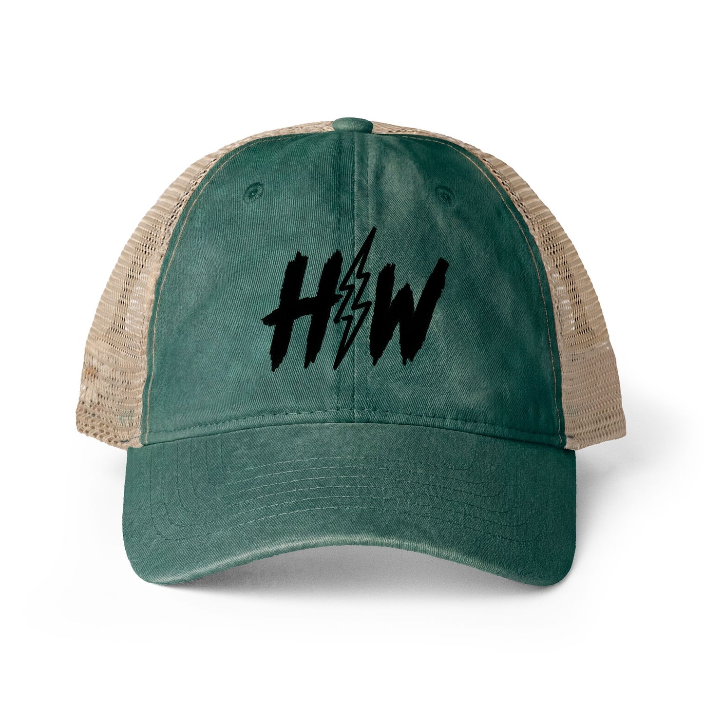Women's Washed HW Mesh-Back Cap