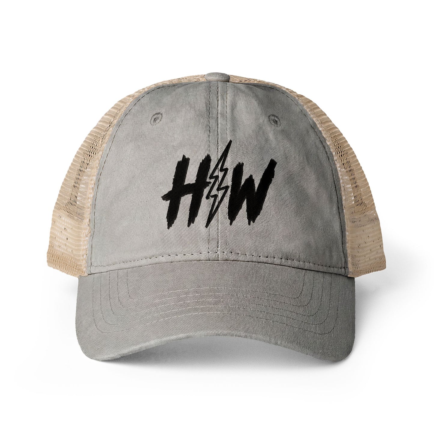 Women's Washed HW Mesh-Back Cap