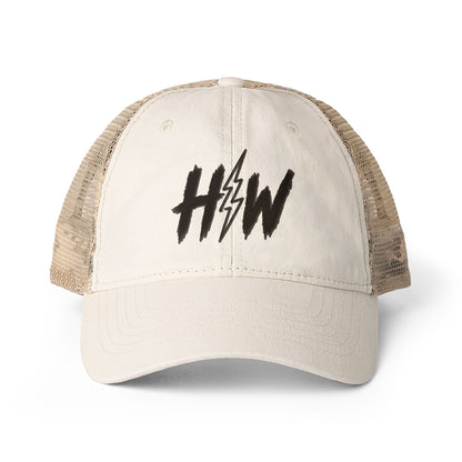 Women's Washed HW Mesh-Back Cap