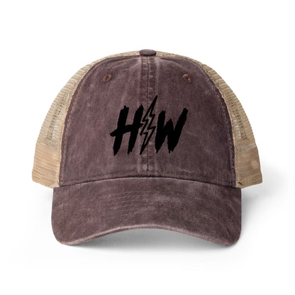 Women's Washed HW Mesh-Back Cap
