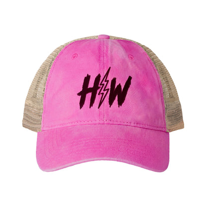 Women's Washed HW Mesh-Back Cap