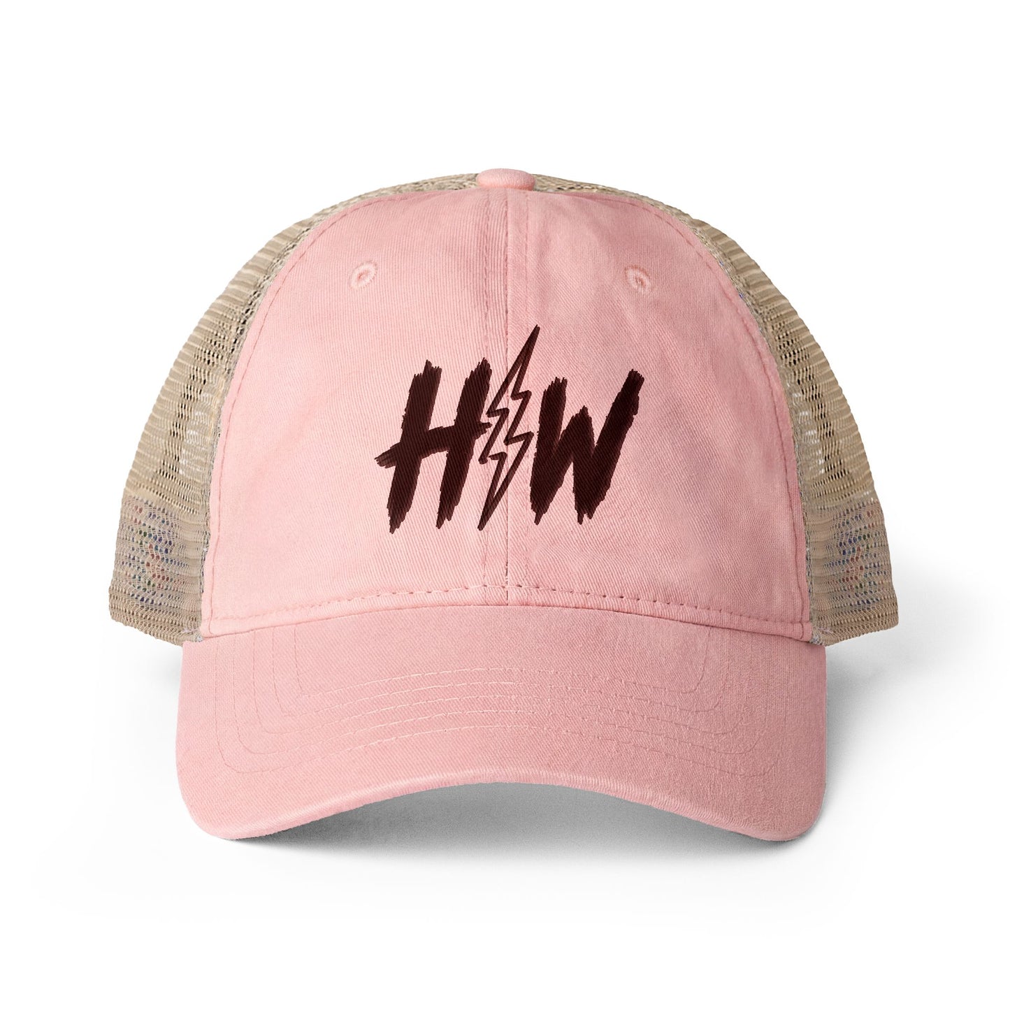 Women's Washed HW Mesh-Back Cap