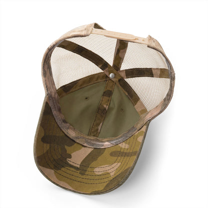 Women's Washed HW Mesh-Back Cap