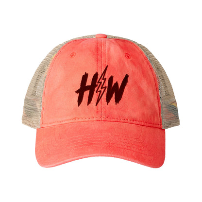 Women's Washed HW Mesh-Back Cap